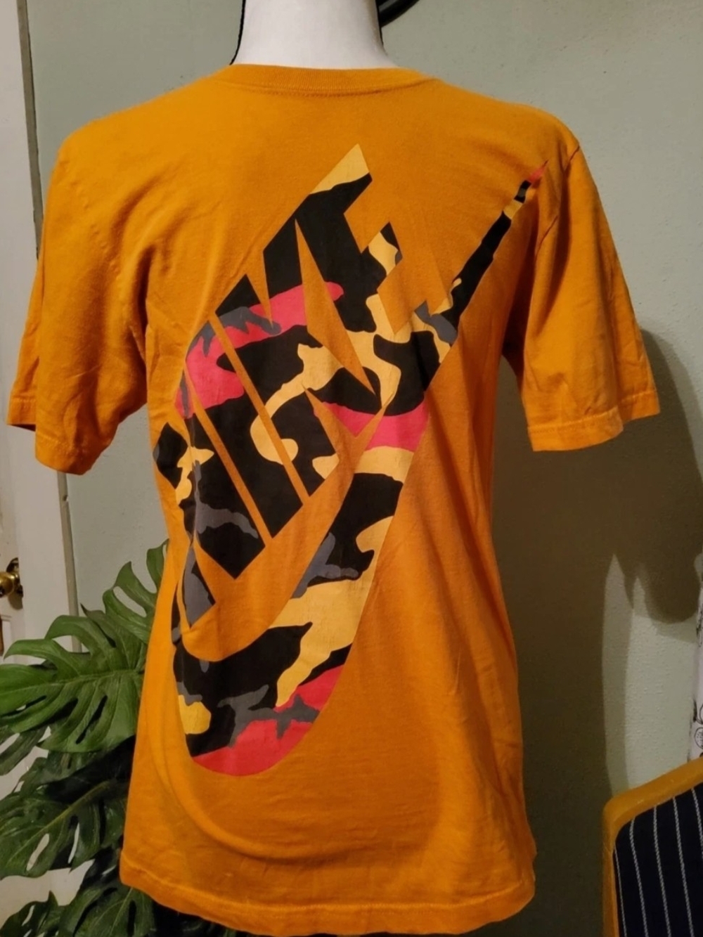 NIKE CAMOUFLAGE CAMO LOGO TEE T SHIRT Mens XXL
